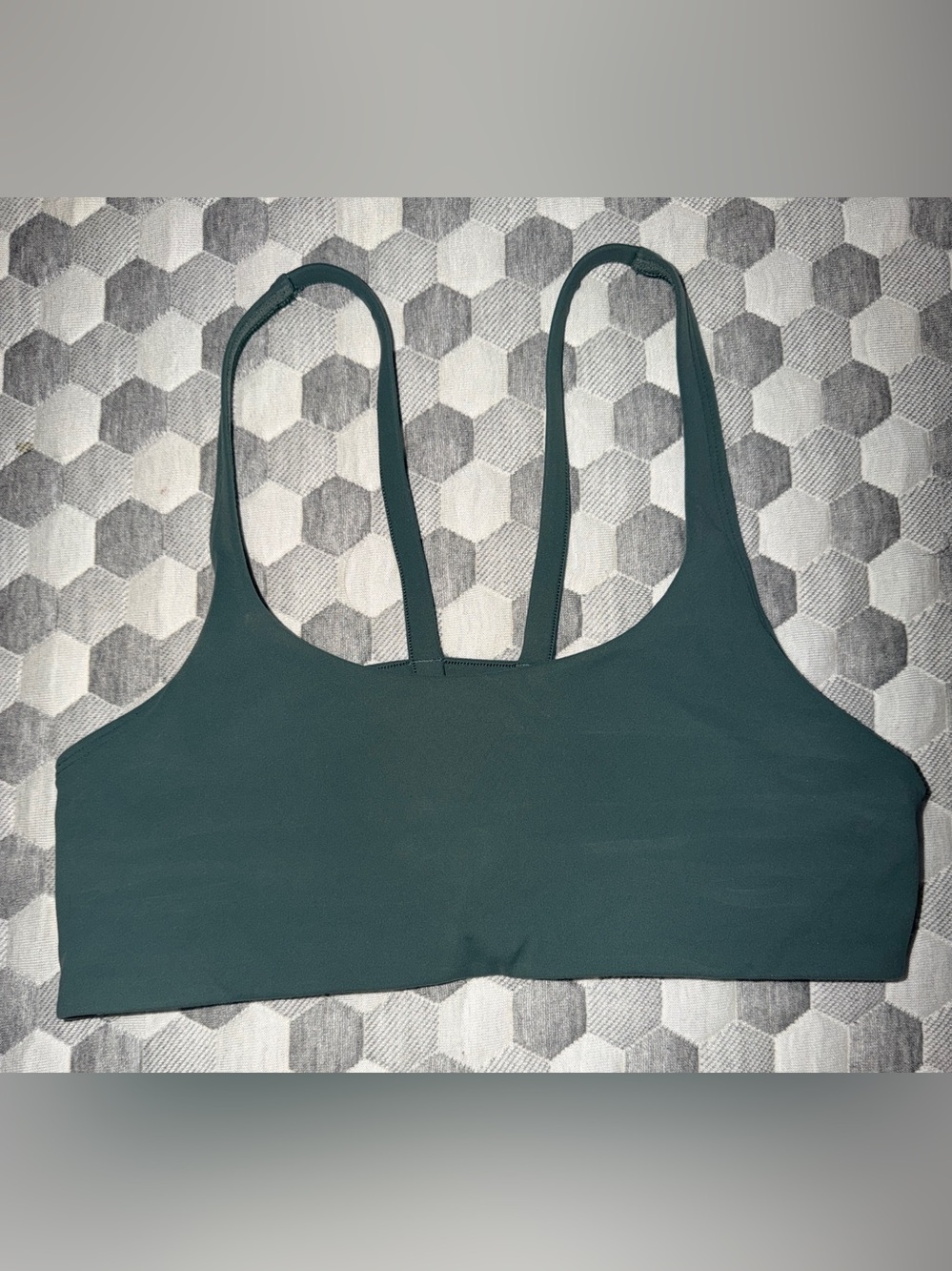 Vuori Everyday Scoop Back Sports Bralette - Deep Teal